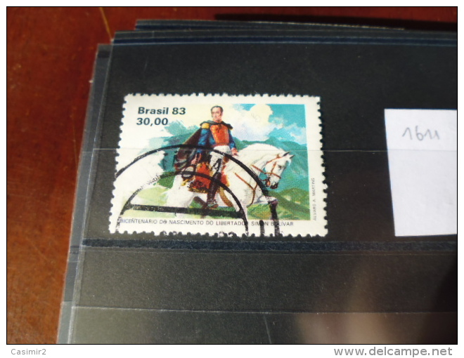 TIMBRE OBLITERE  DU BRESIL YVERT N° 1611 - Used Stamps