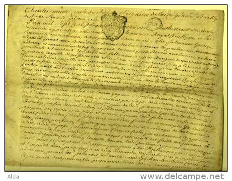 Acte De Vente  1770 Bourg-en-Bresse  Charles Marie - Manuscrits