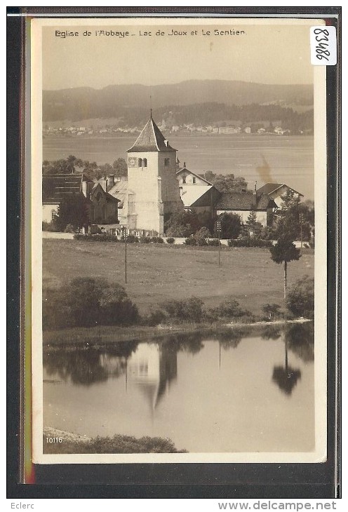 DISTRICT DE LA VALLEE /// L'ABBAYE - L'EGLISE - B ( LEGER AMINCI AU DOS ) - L'Abbaye