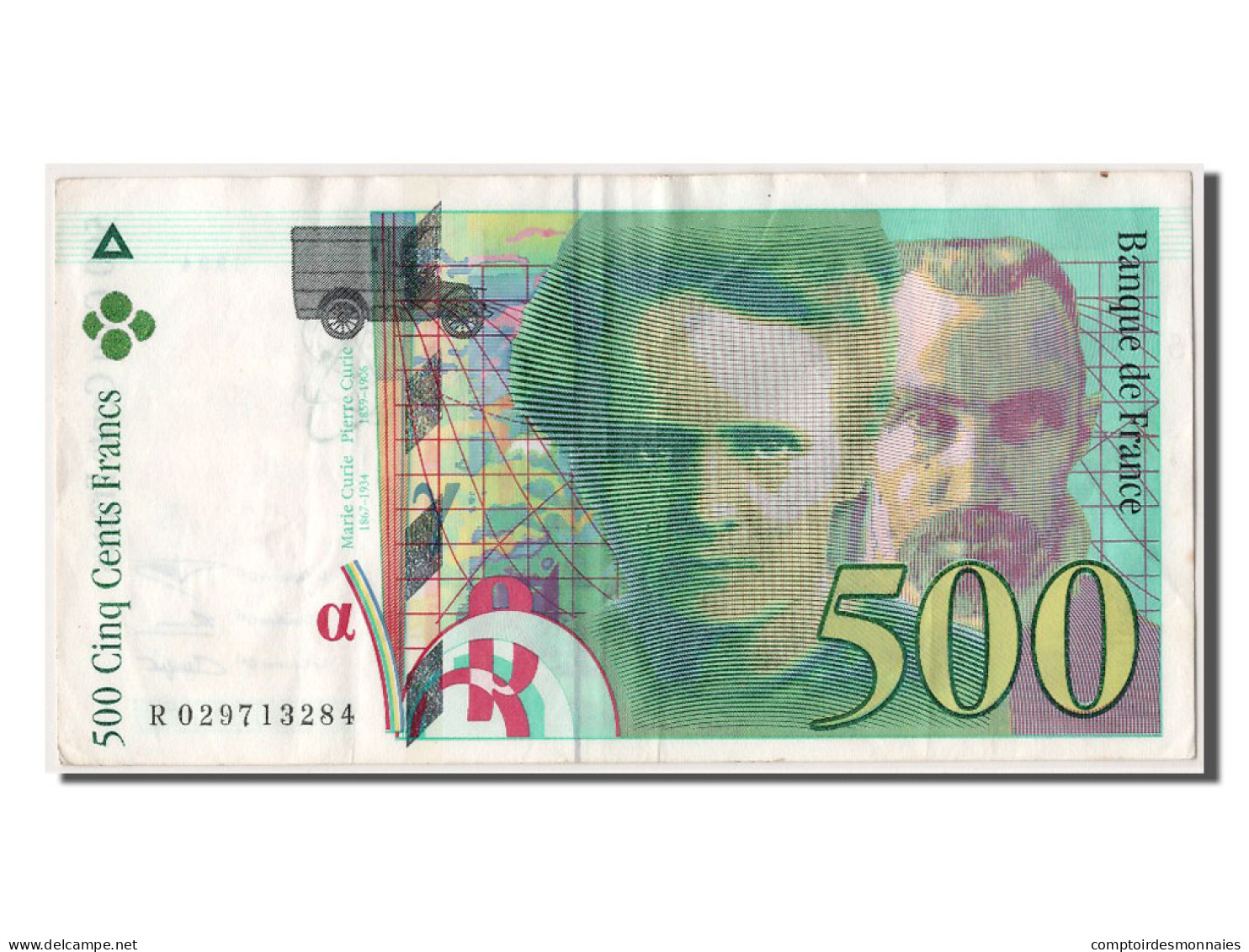 Billet, France, 500 Francs, 500 F 1994-2000 ''Pierre Et Marie Curie'', 1994 - 500 F 1994-2000 ''Pierre Et Marie Curie''