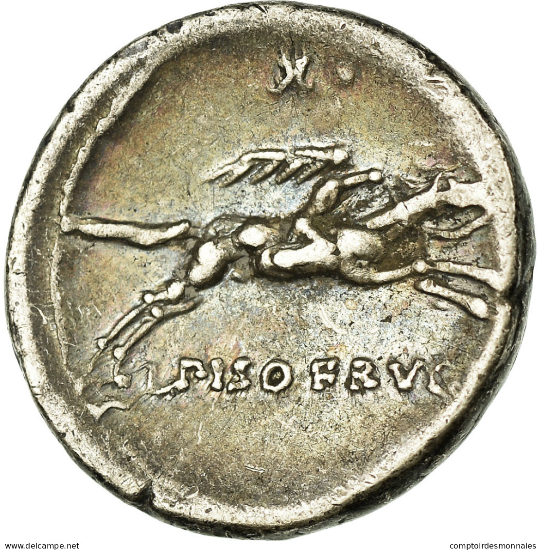 Monnaie, Calpurnia, Denier, Roma, TTB+, Argent - Republiek (280 BC Tot 27 BC)