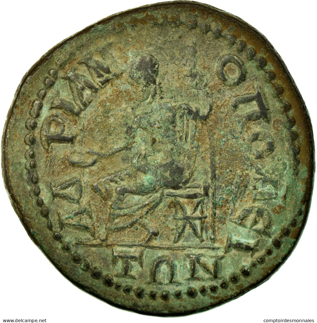 Monnaie, Gordien III, Tetrassaria, Hadrianopolis, TTB+, Cuivre - Provincia