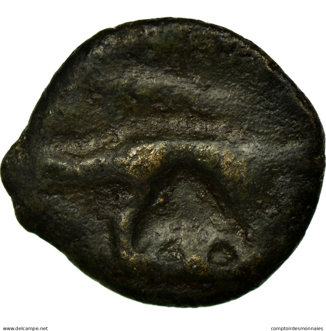 Monnaie, Leuques, Potin, TTB, Potin, Delestrée:153 - Celtic