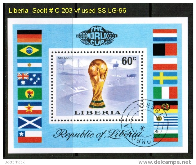 LIBERIA   Scott  # C 203  VF USED  SHEET Of 1 - Liberia