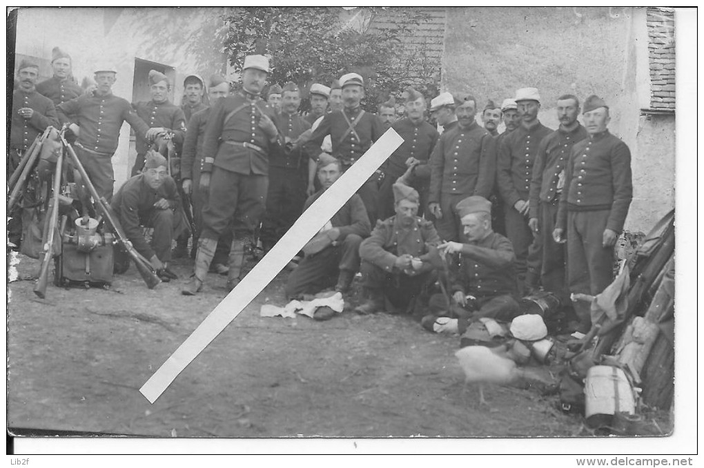 1carte Photo 85ème Régiment D´infanterie Lebel 1914-1918 14-18 Ww1 WWI 1.wk - Guerra, Militari