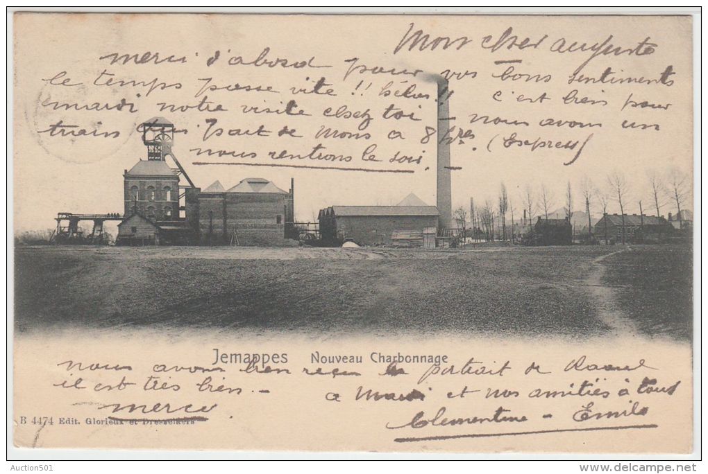 21131g CHARBONNAGE - Jemappes - 1906 - Mons