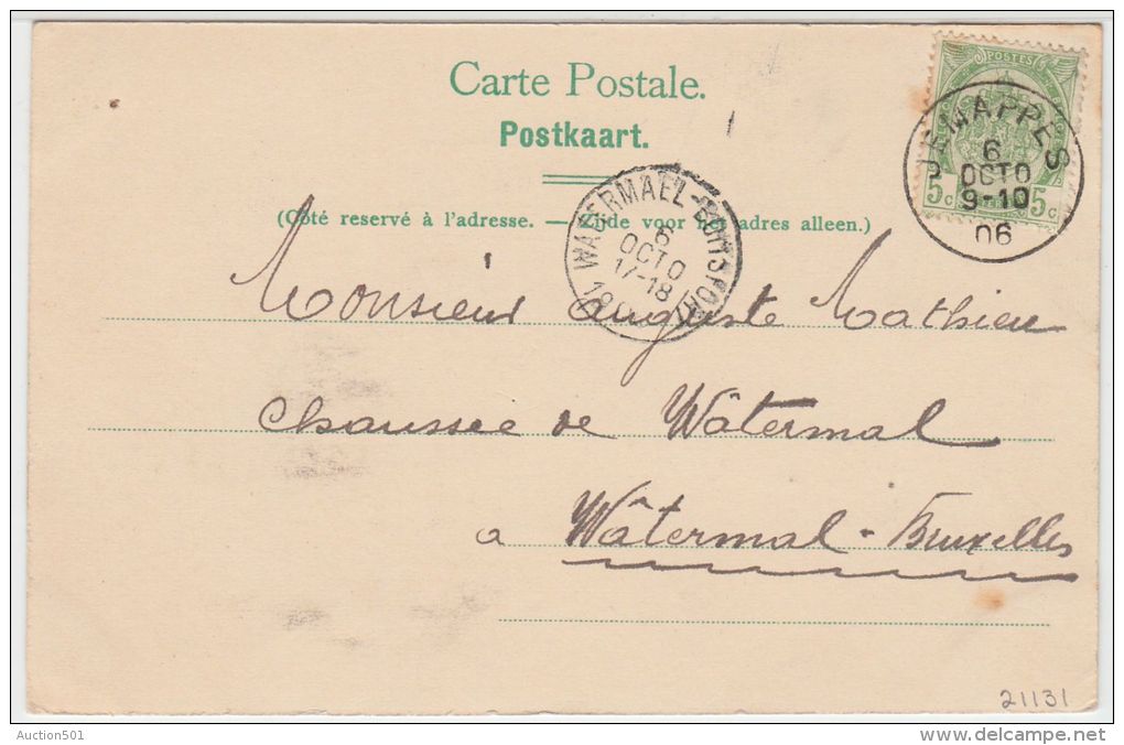 21131g CHARBONNAGE - Jemappes - 1906 - Mons