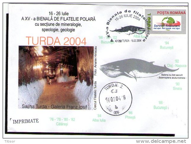 Biennial Polar Exhibition XV. Turda February 2004. (Turda Salt Mine - Whale). - Événements & Commémorations