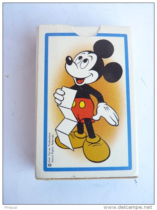 JEU DE CARTES -  WALT DISNEY'S -  PIATNIK 80's - Statuettes En Résine