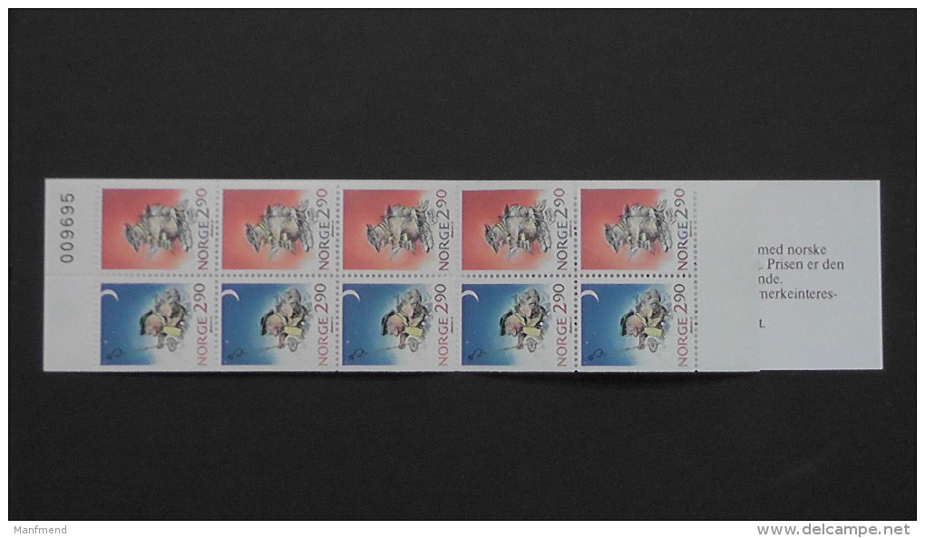 Norway - 1988 - Mi.Nr. 1007-8,booklet**MNH - Look Scan - Booklets