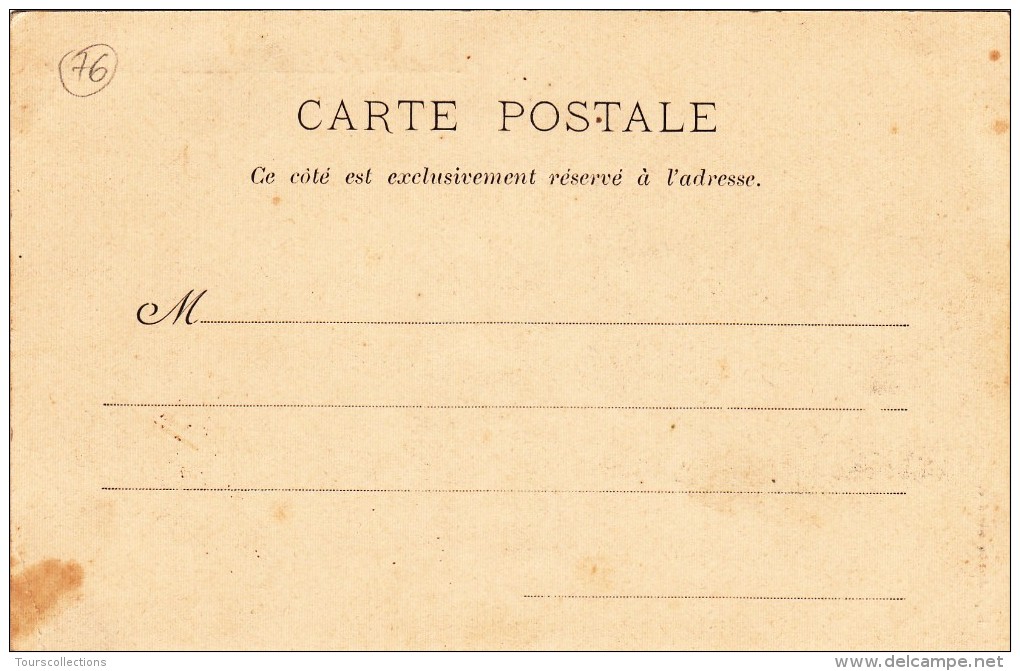 CPA 76 @ DOUDEVILLE @ Le Château Vers 1900 @ - Autres & Non Classés