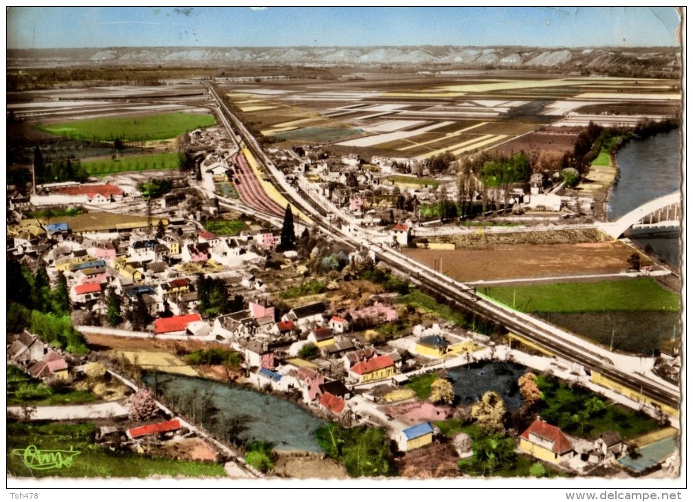 27----ST-PIERRE-DU-VAUVRAY--vue Aérienne Et Les Falaises De La Seine --voir 2 Scans - Autres & Non Classés