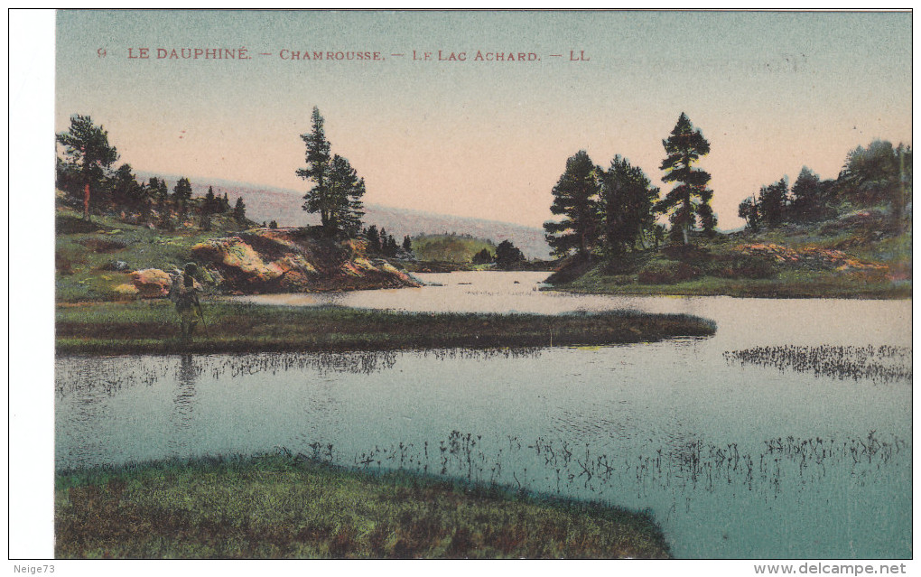 Carte Postale Ancienne - Alpinisme - Le Dauhiné - Chamrousse - Le Lac Achard - Alpinisme