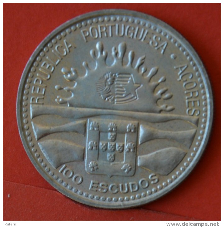 AZORES  100  ESCUDOS  1995   KM# 47  -    (Nº05632) - Açores