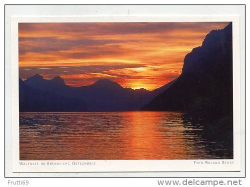 SWITZERLAND - AK 192333 Walensee Im Abendlicht - Ostschweiz - Andere & Zonder Classificatie