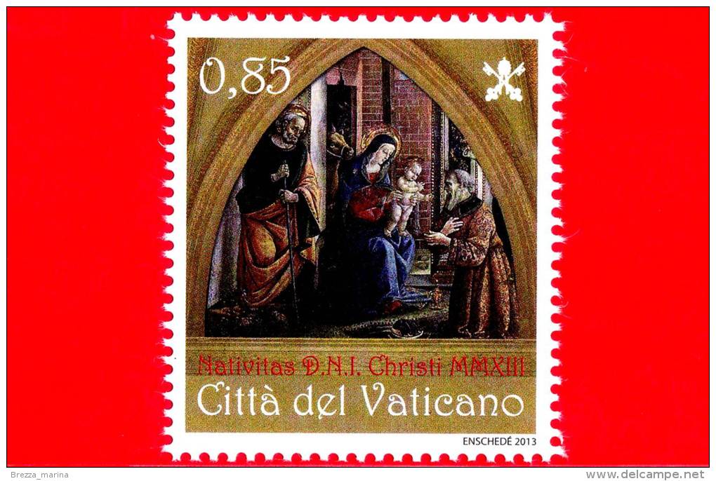 Nuovo - VATICANO - 2013 - Natale - Christmas - Noel - Navidad - 0,85 € • Adorazione Dei Magi, Opera Del Pinturicchio - Nuovi