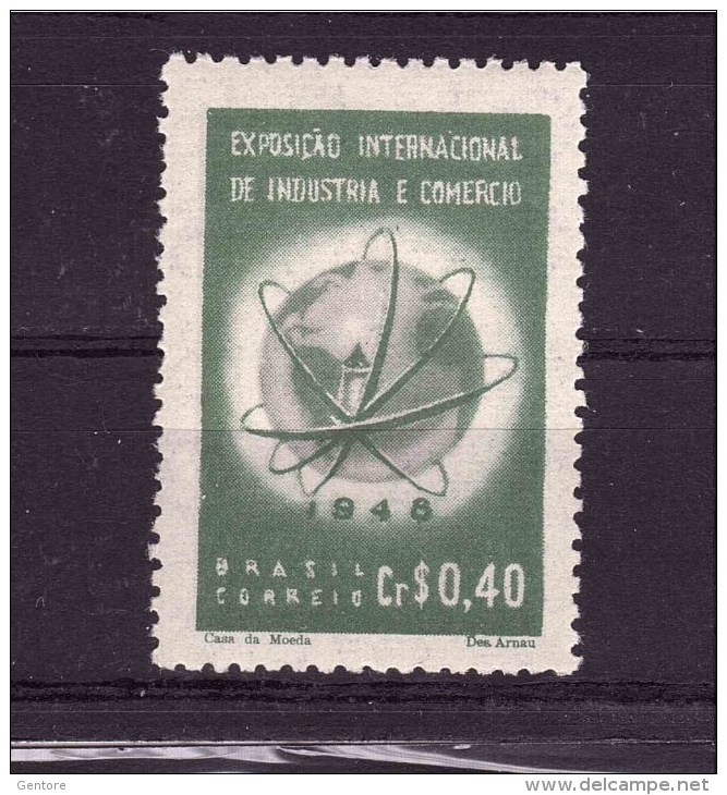 BRAZIL 1948 Industry & Commerce Yvert Cat N° 469 Mint Hinged - Ongebruikt
