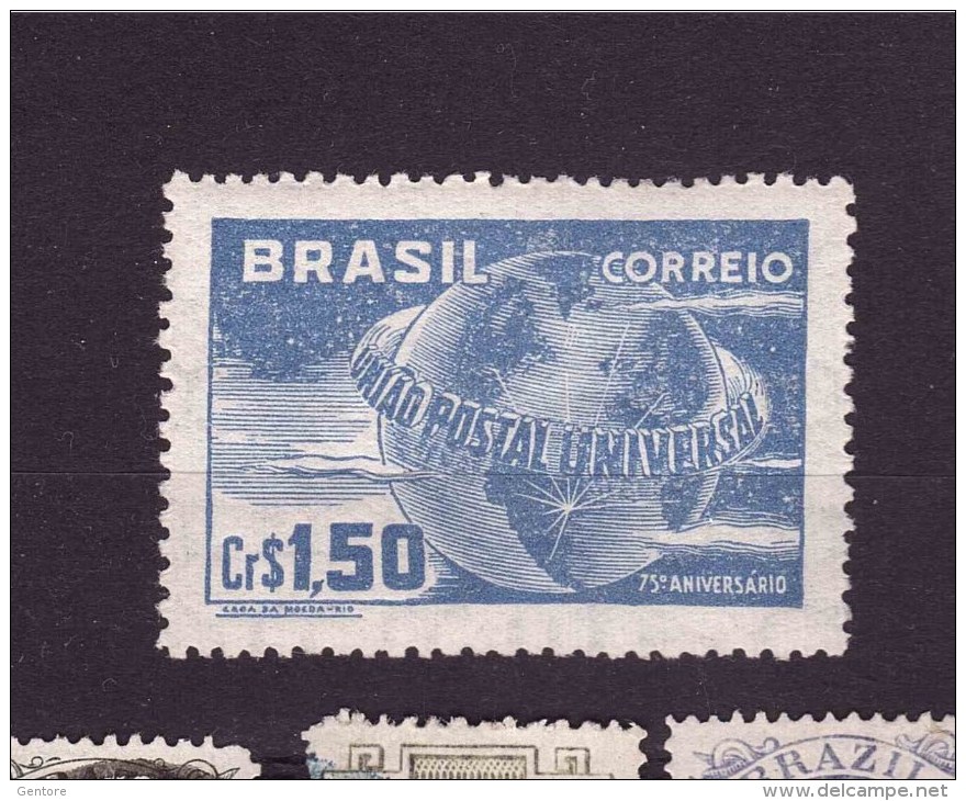 BRAZIL 1949 UPU Yvert Cat N° 479 Mint Hinged - Ongebruikt