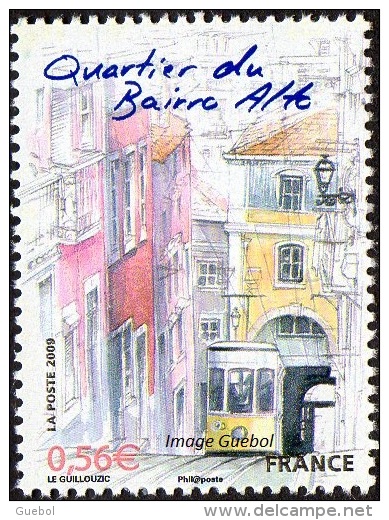France N° 4404 ** Capitales Européennes - Lisbonne - Quartier De Bairro Alto - Unused Stamps