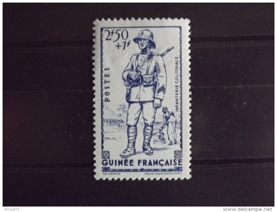 Guinée N°171 Neuf* Infanterie Coloniale - Nuevos