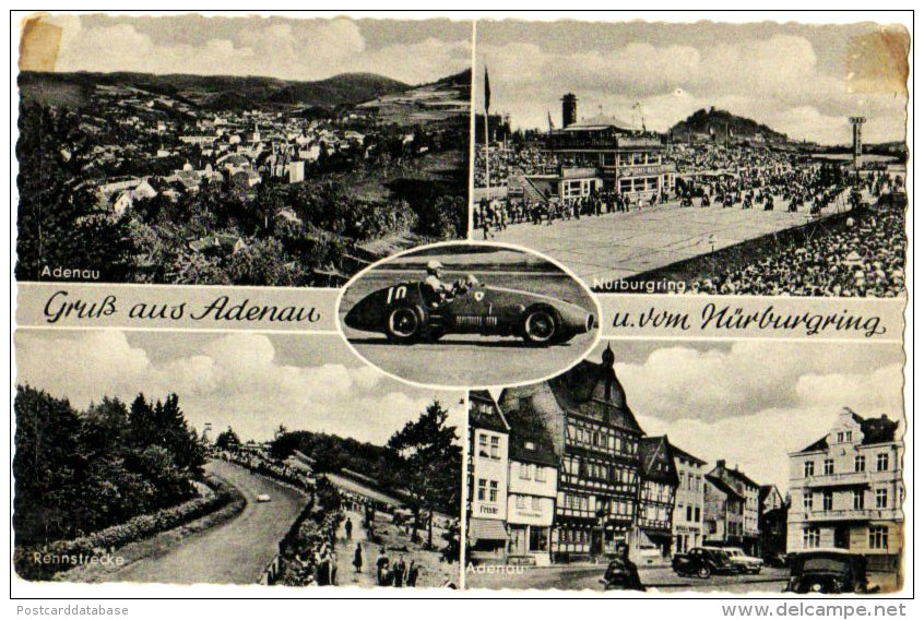Gruss Aus Adenau - U. Vom Nürnburgring - & Racing Track, Old Cars - Other & Unclassified