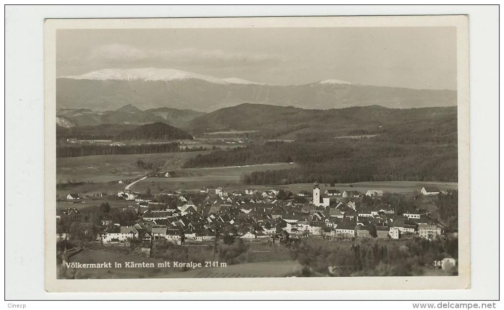 CPSM AUTRICHE - VÖLKERMARKT In Kärnten Mit Koralpe - Très Jolie Vue Générale - Völkermarkt