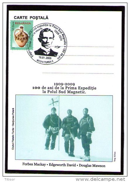 First Expedition At Magnetic South Pole - 100 Years.  Turda 2009. - Antarctische Expedities