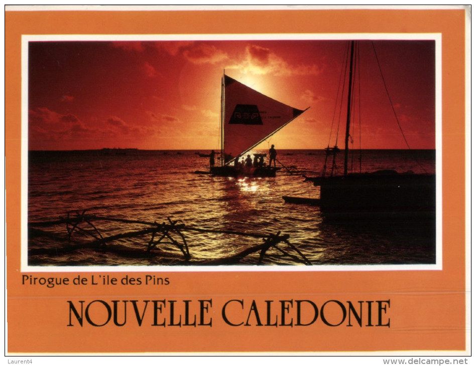 (PH 3) RTS Or DLO Postcard Posted From Vanuatu To Australia - Sailing Ship (posted From Vanuatu) - Nouvelle-Calédonie