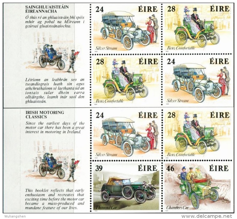 ER0020 Ireland 1989 Car 2S/S(4) MNH - Neufs