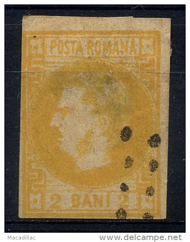 ROUMANIE - Numéro 17 (o) 2 Bani Jaune, Prince Charles - ...-1858 Prephilately