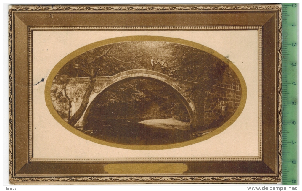 Brücke Mit Pferd Und Bauer 1914, Verlag:..., FELD - POSTKARTE Mit Frankatur, Mit  Stempel HERFORD 17.10.14 - Herford