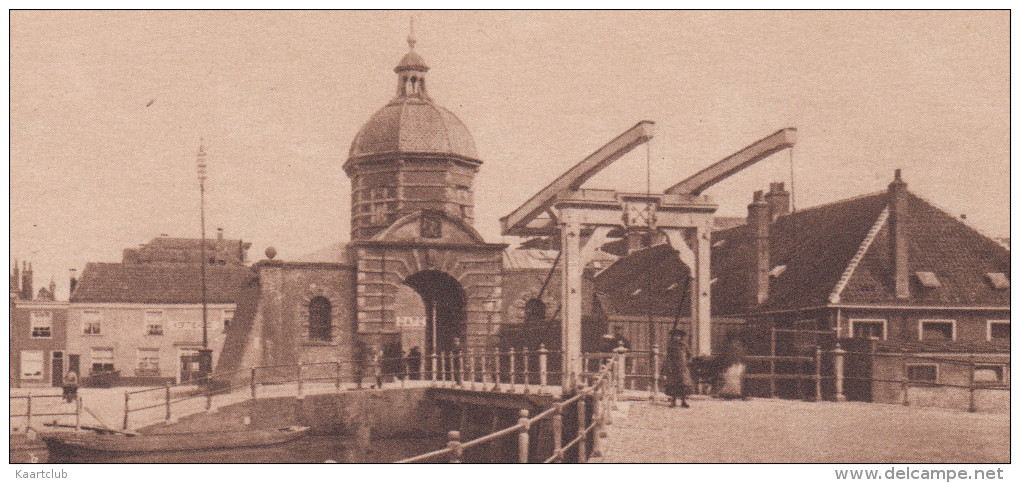 Leiden - Morschpoort (Ophaalbrug) -   Zuid-Holland / Nederland - Leiden