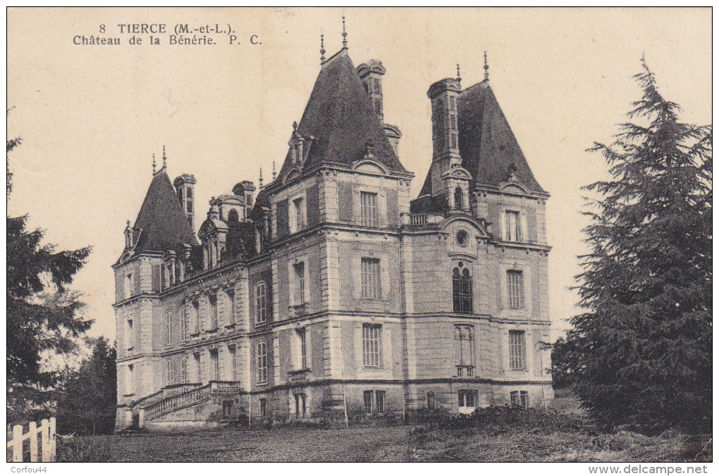 TIERCE : Château De La Bénérie. - Tierce
