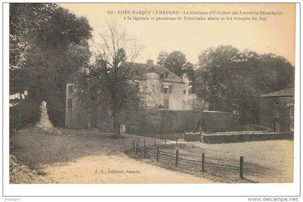 URRUGNE- Le Château D´Urtubré (!) - Urrugne