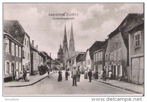 SAARALBEN (SARRALBE) (LOTHRINGEN) PANKRATIUSTRASSE 1919 - Sarralbe