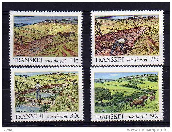 Transkei - 1985 - Soil Conservation - MNH - Transkei