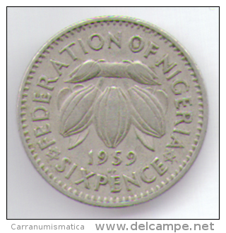 GRAN BRETAGNA 6 PENCE 1959 - H. 6 Pence