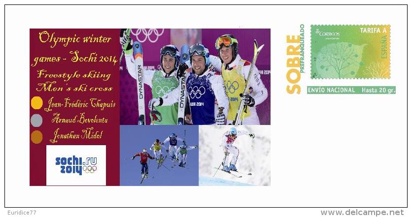 Spain 2014 - XXII Olimpics Winter Games Sochi 2014  Medals - Freestyle Skiing - Men's Ski Cross - Winter 2014: Sochi