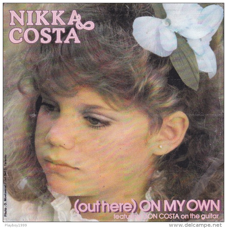 Disque - 45 Tours - Nikka Costa - 4 Chansons  - Recto Verso - - 78 T - Grammofoonplaten