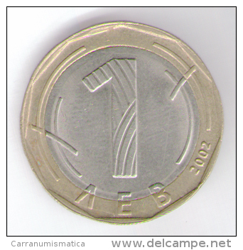 BULGARIA 10 LEBA 2002 BIMETALLICA - Bulgarien