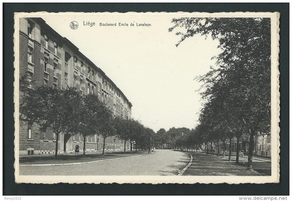 Liège.-  Boulevard Emile De Laveleye - Liege