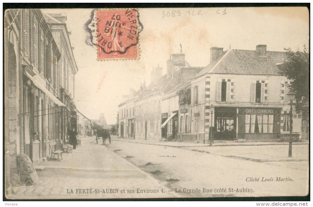 La Grande Rue - La Ferte Saint Aubin