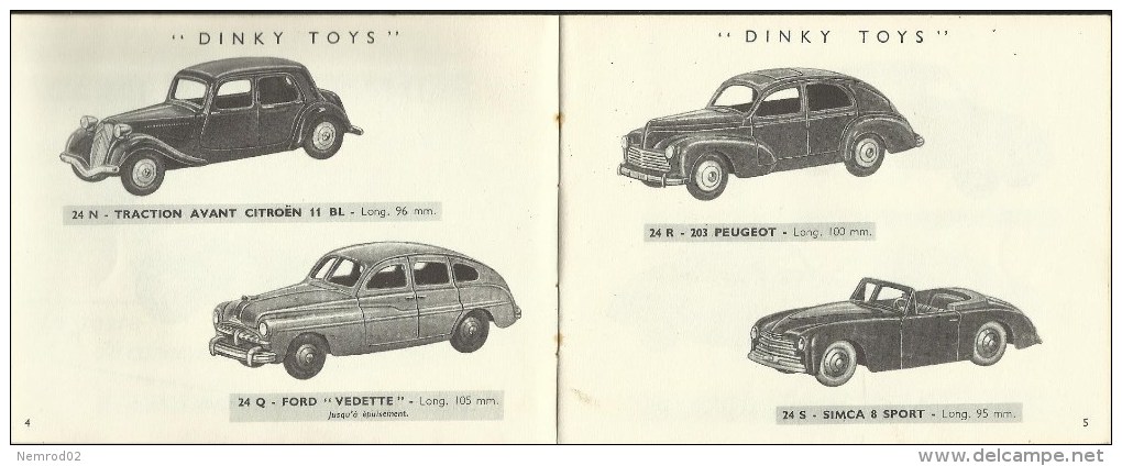 DINKY TOYS - Catalogue 1954 MECCANO - Autres & Non Classés