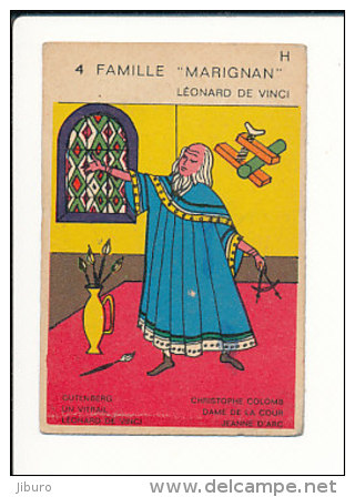 Humour Histoire / Léonard De Vinci / Outil Instrument Compas  // IM 131/9 - Otros & Sin Clasificación