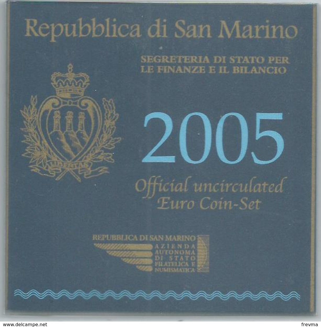 Saint Marin 2005 Coffret BU Coffret - San Marino