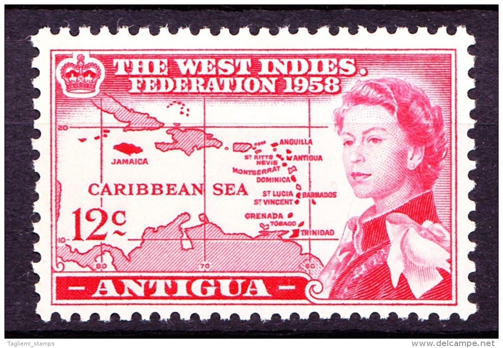 Antigua, 1958, SG 137, MNH - 1858-1960 Colonie Britannique