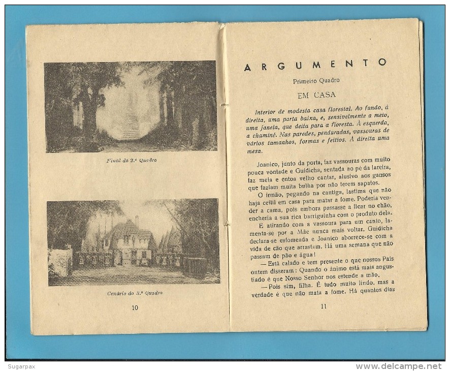 HÄNSEL E GRETEL ( HUMPERDINCK ) - Metropolitano De Filadélfia - 1955 - Colecção ÓPERA N.º 72 - See Scans - Theater