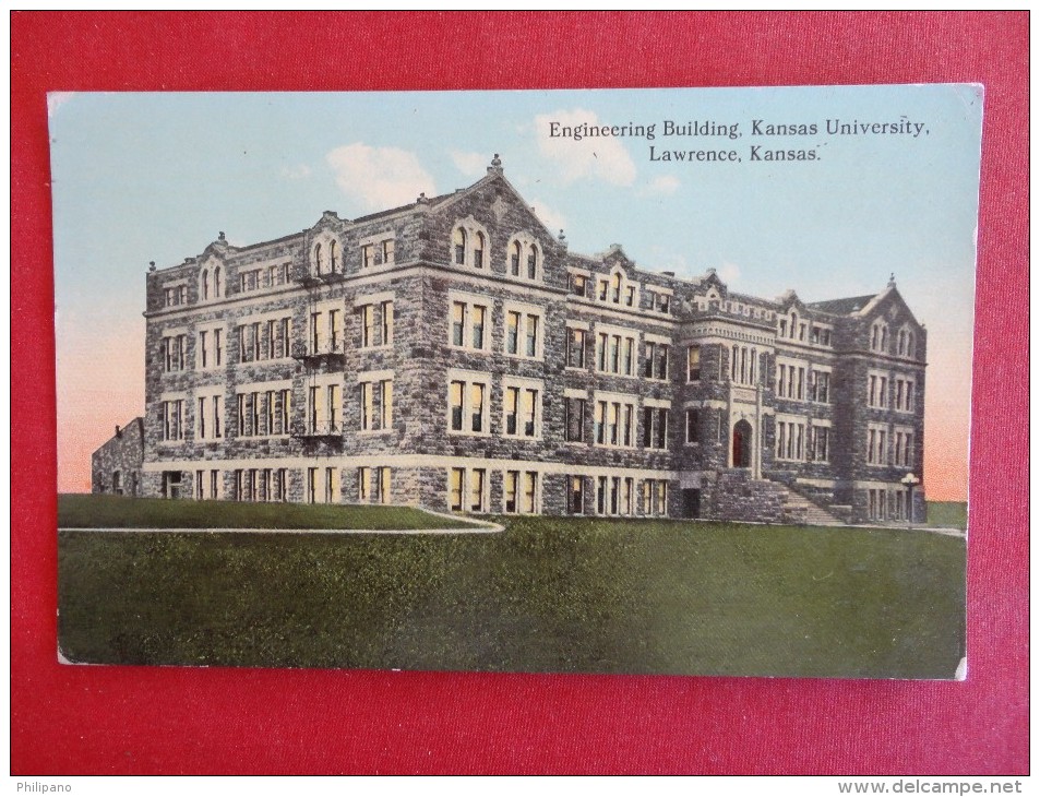 - Kansas > Lawrence  Engineering Bldg. Kansas University 1915    Cancel        Ref 1230 - Lawrence