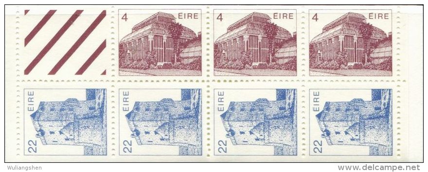 ER0129 Ireland 1982 Building Booklet 8v MNH - Neufs