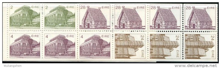 ER0130 Ireland 1982 Building Booklet 12v MNH - Neufs